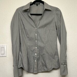 Express Design Studio Stripped button down size S